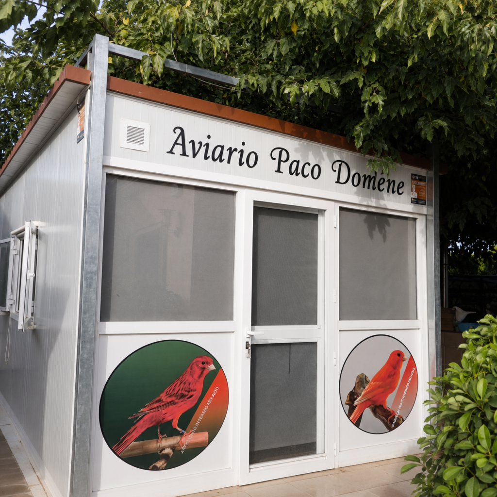 6. aviario exterior